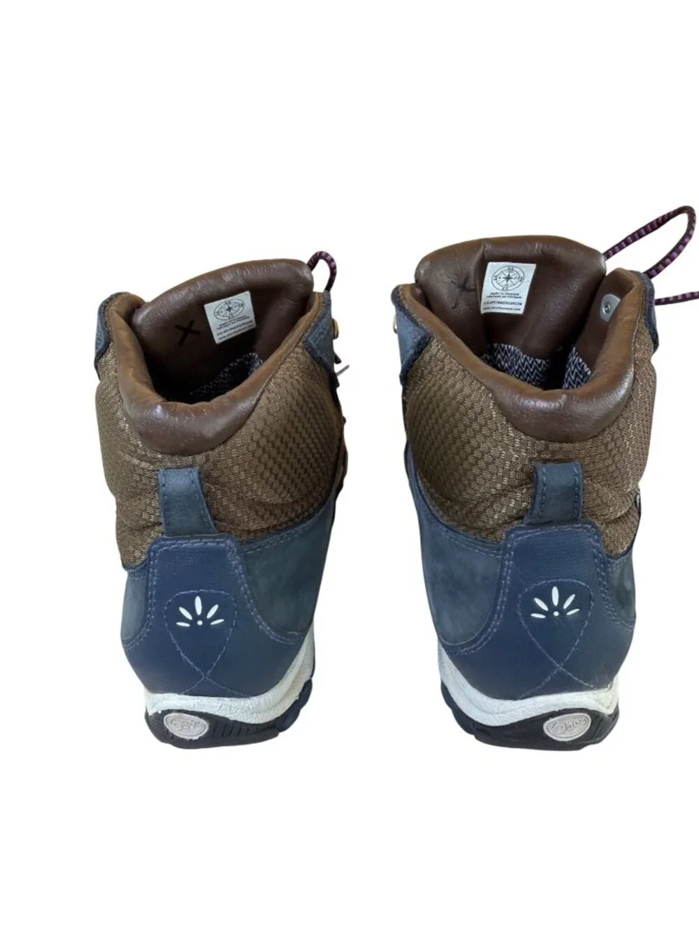 Oboz Women's 10.5 Sapphire Mid Huckleberry Hiking Boots Mid B-Dry Waterproof